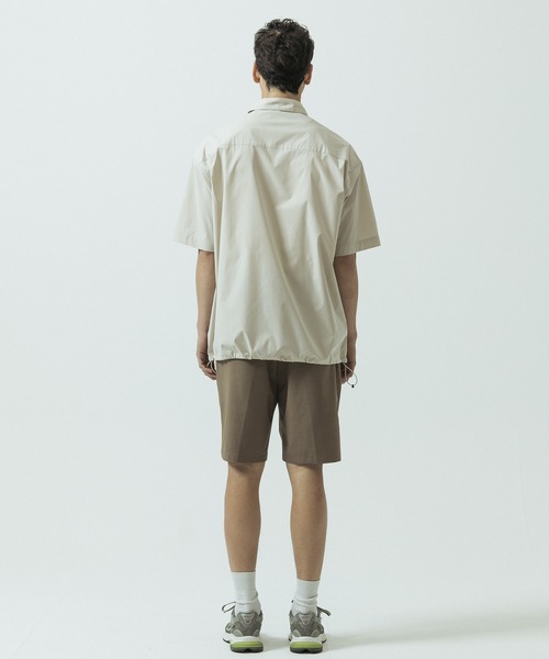 SLICK(スリック)の「【SLICK/スリック】Cotton Like Typewriter Drawstring Regular Collar Shirt/コットンライク タイプライター ドローストリング レギュラーカラーシャツ(シャツ/ブラウス・メンズ・オレンジ/ブラック/ブルー/グレイッシュベージュ・2/1/3)」の19枚目の写真