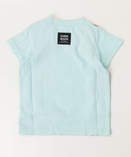 CHEEK ROOM(チークルーム)の「CHEEK ROOM/チークルーム 海の魚たち Tシャツ(Tシャツ/カットソー・キッズ・イエロー/オレンジ/サックスブルー・80cm/100cm/110cm/120cm/130cm/90cm)」の4枚目の写真