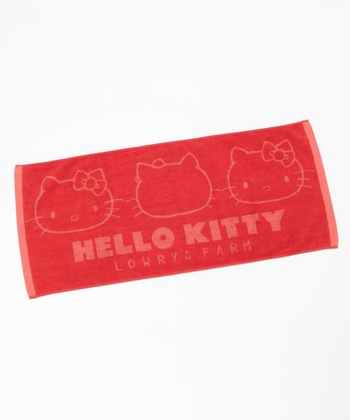 LOWRYS FARM（ローリーズファーム）の「【サンリオキャラクターズ】フェイスタオル 647260/GOODS（タオル・レディース・ブラック/レッド・FREE）」の8枚目の写真