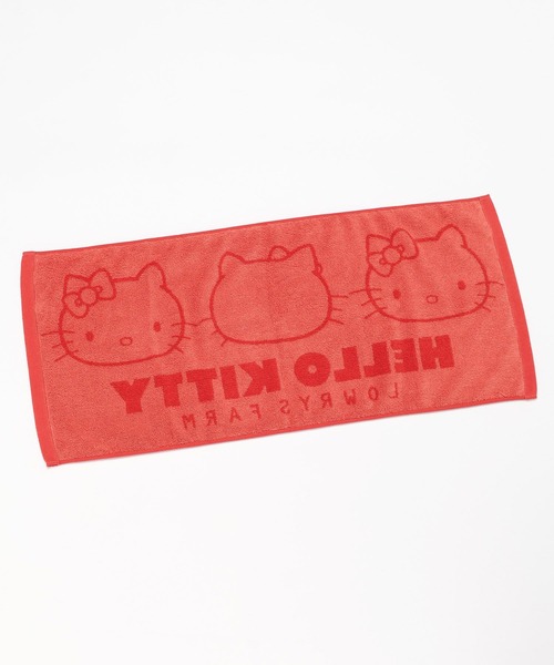 LOWRYS FARM（ローリーズファーム）の「【サンリオキャラクターズ】フェイスタオル 647260/GOODS（タオル・レディース・ブラック/レッド・FREE）」の9枚目の写真