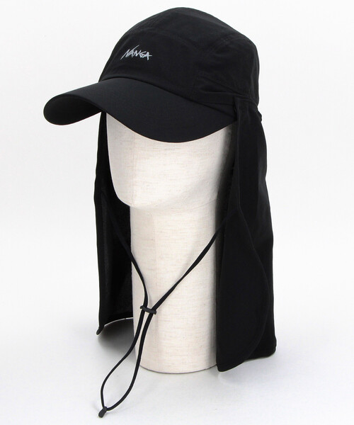 NANGA(ナンガ)の「NANGA/ナンガ Dotair LONG VISOR SHADE CAP(キャップ・メンズ・ブラック/ネイビー・ONE SIZE)」の12枚目の写真