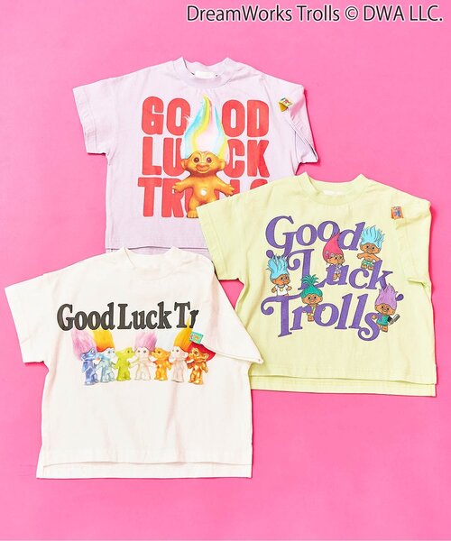 F.O.KIDS(エフオーキッズ)の「トロールズ グラフィックTシャツ(Tシャツ/カットソー・キッズ・ライム/オフホワイト/ラベンダー・140/130/150/120/110/100/90/80)」の10枚目の写真