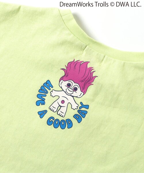 F.O.KIDS(エフオーキッズ)の「トロールズ グラフィックTシャツ(Tシャツ/カットソー・キッズ・ライム/オフホワイト/ラベンダー・140/130/150/120/110/100/90/80)」の18枚目の写真