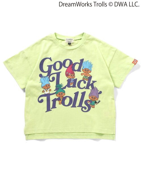 F.O.KIDS(エフオーキッズ)の「トロールズ グラフィックTシャツ(Tシャツ/カットソー・キッズ・ライム/オフホワイト/ラベンダー・140/130/150/120/110/100/90/80)」の15枚目の写真