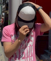 Never mind the XU（ネバーマインドザエックスユー）の「【Never mind the XU】musical note cap / 【ネバーマインド ザ エックスユー】ミュージカルノートメッシュキャップ（キャップ）」