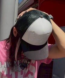 XU（エックスユー）の「【Never mind the XU】musical note cap / 【ネバーマインド ザ エックスユー】ミュージカルノートメッシュキャップ（キャップ）」