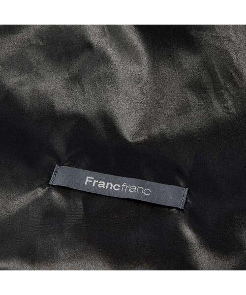 Francfranc（フランフラン）の「撥水サテン レインカバーエコバッグ ブラック 雨除けカバー（トートバッグ・レディース・ブラック・FREE）」の7枚目の写真