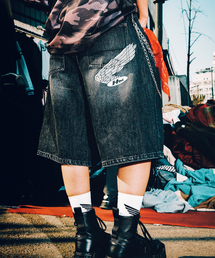 HONDA MOTORCYCLE（ホンダモーターサイクル）の「Motorcycle Bermuda Pants Black（その他パンツ）」