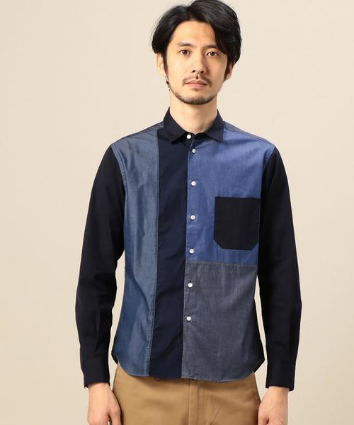 BEAUTY&YOUTH UNITED ARROWS(ビューティーアンドユースユナイテッドアローズ)の「BY パネルクレイジー レギュラーカラーシャツ◆(シャツ/ブラウス・メンズ・その他3/その他2/その他1・LARGE/X-SMALL/X-LARGE/MEDIUM/SMALL)」の15枚目の写真