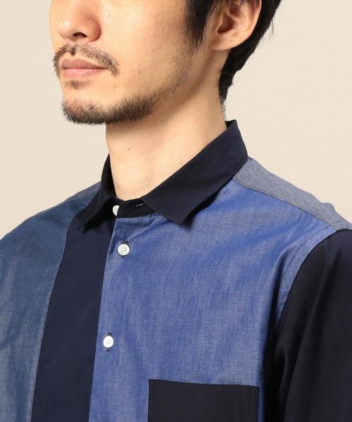 BEAUTY&YOUTH UNITED ARROWS(ビューティーアンドユースユナイテッドアローズ)の「BY パネルクレイジー レギュラーカラーシャツ◆(シャツ/ブラウス・メンズ・その他3/その他2/その他1・LARGE/X-SMALL/X-LARGE/MEDIUM/SMALL)」の9枚目の写真