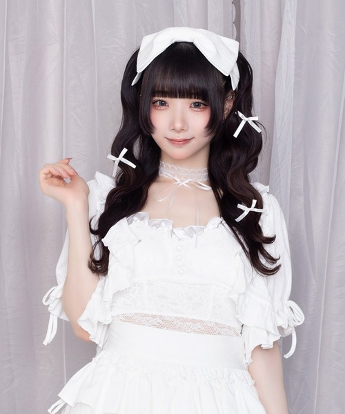 Whinny(ホワイニー)の「Whinny/超絶きゅんきゅんデートっち♪(キャミソール・レディース・ブラック/ホワイト・FREE)」の16枚目の写真