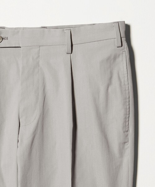 A DAY IN THE LIFE UNITED ARROWS（アデイインザライフユナイテッドアローズ）の「クールマックス ドライオックスフォード 1プリーツ テーパード スラックス＜A DAY IN THE LIFE＞（スラックス・メンズ・ダークブラウン/ホワイト/ライトグレー・S/L/XL/M）」の14枚目の写真