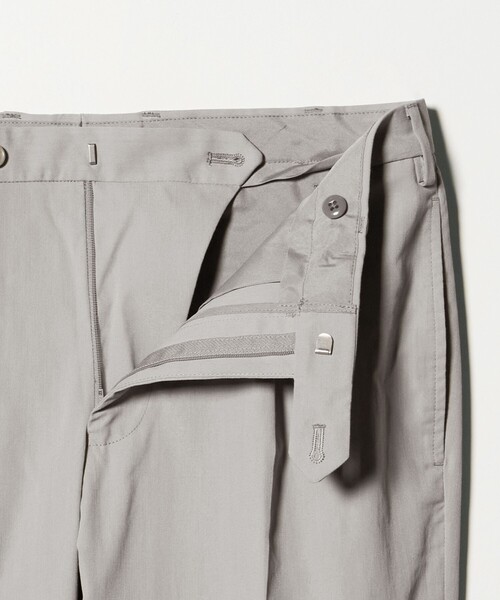 A DAY IN THE LIFE UNITED ARROWS（アデイインザライフユナイテッドアローズ）の「クールマックス ドライオックスフォード 1プリーツ テーパード スラックス＜A DAY IN THE LIFE＞（スラックス・メンズ・ダークブラウン/ホワイト/ライトグレー・S/L/XL/M）」の17枚目の写真