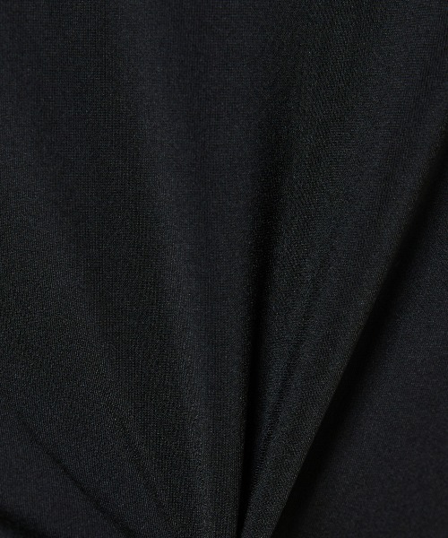 ESSENTIAL(エッセンシャル)の「トリコットフリルトップス(Tシャツ/カットソー・レディース・カーキ/ブラック・36/38)」の12枚目の写真