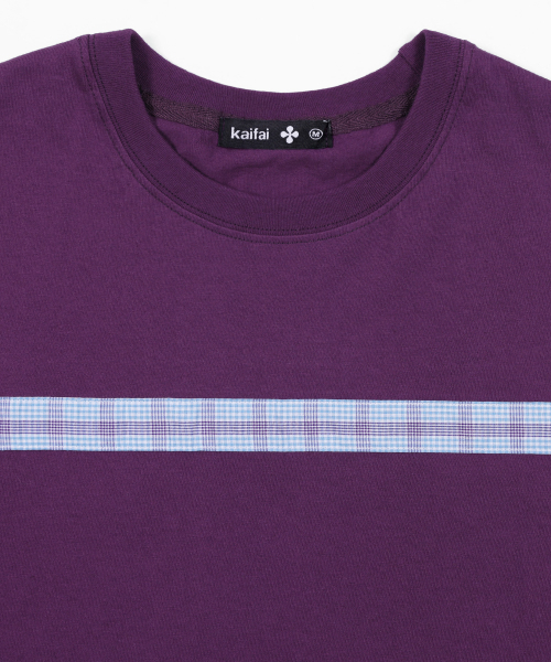 kaifai(カイファイ)の「クラウドテープ半袖Tシャツ(パープル)K26QB230(Tシャツ/カットソー・レディース・その他・SMALL/MEDIUM)」の5枚目の写真