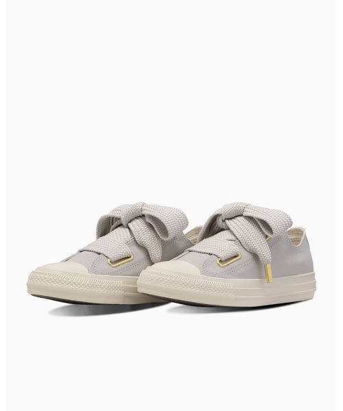 CONVERSE ALL STAR(コンバースオールスター)の「ALL STAR RIBBONLACE SLIP OX / オールスター リボンレース スリップ OX(スニーカー・レディース・グレー・3/3.5/4/4.5/5/5.5/6.5/7/7.5)」の1枚目の写真