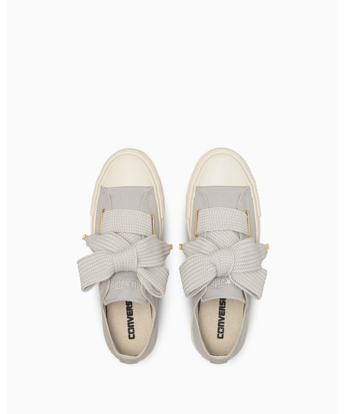 CONVERSE ALL STAR(コンバースオールスター)の「ALL STAR RIBBONLACE SLIP OX / オールスター リボンレース スリップ OX(スニーカー・レディース・グレー・3/3.5/4/4.5/5/5.5/6.5/7/7.5)」の4枚目の写真