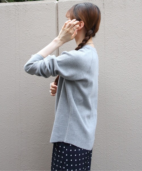 THE SHINZONE(ザ シンゾーン)の「THE SHINZONE/シンゾーン サーマルシャツ THERMAL SHIRT 26AMSCU03(Tシャツ/カットソー・レディース・グレー/ホワイト・FREE)」の15枚目の写真