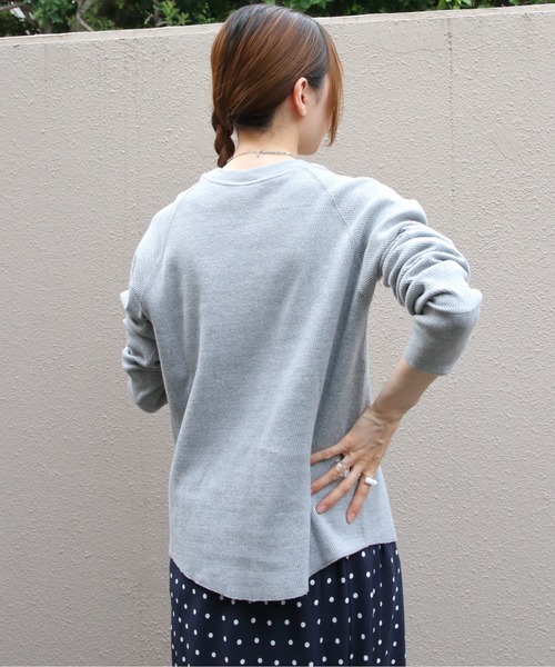 THE SHINZONE(ザ シンゾーン)の「THE SHINZONE/シンゾーン サーマルシャツ THERMAL SHIRT 26AMSCU03(Tシャツ/カットソー・レディース・グレー/ホワイト・FREE)」の16枚目の写真