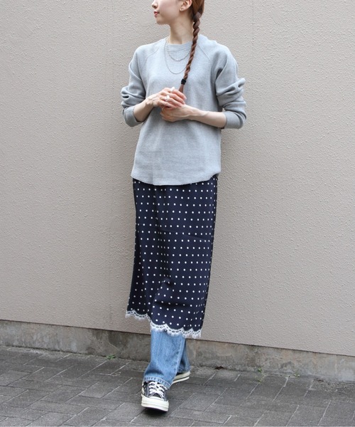 THE SHINZONE(ザ シンゾーン)の「THE SHINZONE/シンゾーン サーマルシャツ THERMAL SHIRT 26AMSCU03(Tシャツ/カットソー・レディース・グレー/ホワイト・FREE)」の17枚目の写真