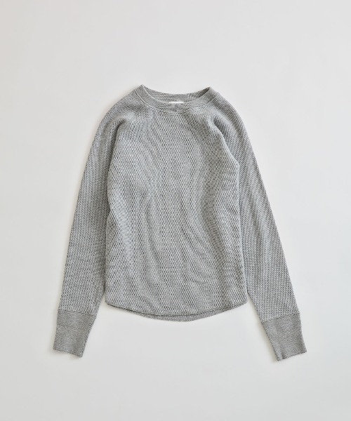 THE SHINZONE(ザ シンゾーン)の「THE SHINZONE/シンゾーン サーマルシャツ THERMAL SHIRT 26AMSCU03(Tシャツ/カットソー・レディース・グレー/ホワイト・FREE)」の22枚目の写真