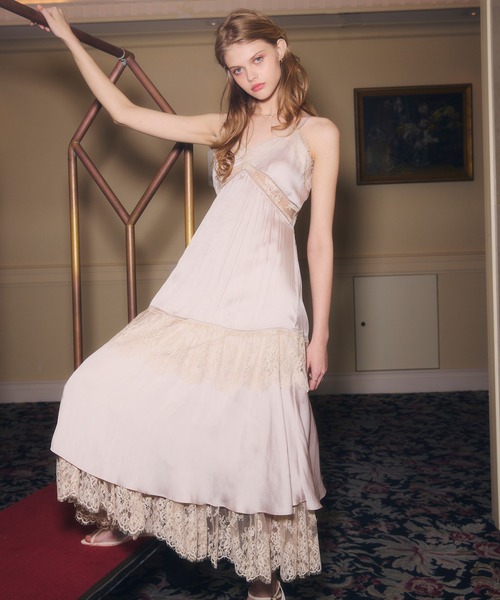 LACE SWITCHING DRESS（ワンピース）｜EIMY ISTOIRE（エイミー
