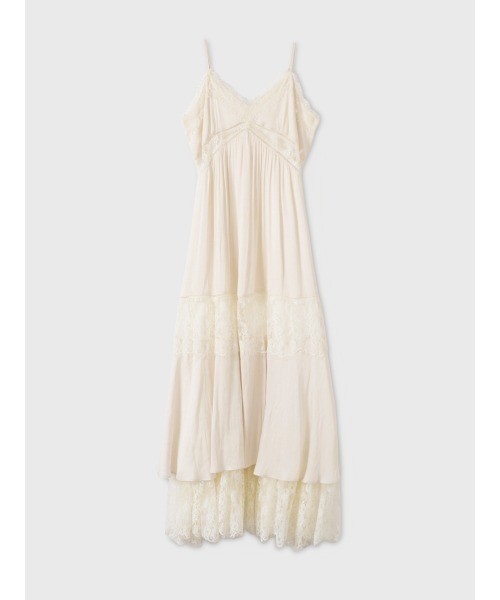 EIMY ISTOIRE(エイミーイストワール)の「LACE SWITCHING DRESS(ワンピース・レディース・オフホワイト/ピンクベージュ/ブラック・36/38)」の11枚目の写真