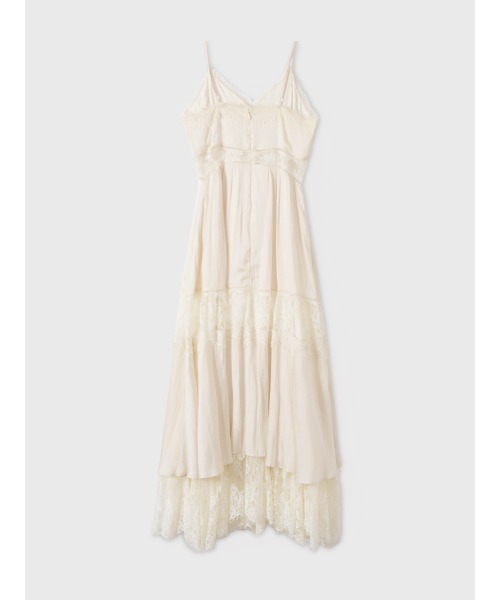 EIMY ISTOIRE(エイミーイストワール)の「LACE SWITCHING DRESS(ワンピース・レディース・オフホワイト/ピンクベージュ/ブラック・36/38)」の12枚目の写真