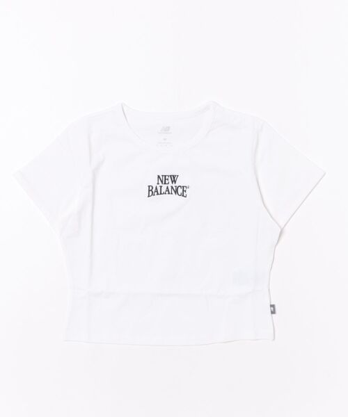 NEW BALANCE(ニューバランス)の「《New Balance》WT61Y33Q(Tシャツ/カットソー・レディース・ブルー系その他/ホワイト・M/S/L/XL)」の1枚目の写真