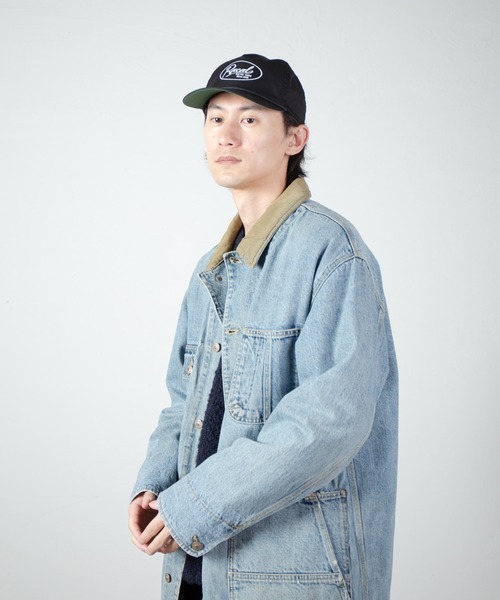 RACAL（ラカル）の「RACAL EMB Unstructured 5panel Snap-Back / ラカルロゴ刺繍アンストラクチャード5パネルキャップ（キャップ・メンズ・ブラック・FREE）」の11枚目の写真