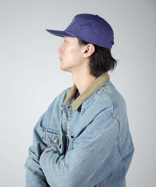 RACAL（ラカル）の「RACAL EMB Unstructured 5panel Snap-Back / ラカルロゴ刺繍アンストラクチャード5パネルキャップ（キャップ・メンズ・ブラック・FREE）」の17枚目の写真