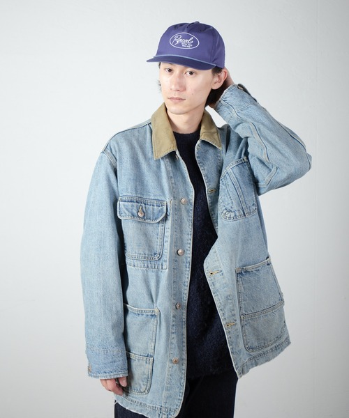 RACAL（ラカル）の「RACAL EMB Unstructured 5panel Snap-Back / ラカルロゴ刺繍アンストラクチャード5パネルキャップ（キャップ・メンズ・ブラック・FREE）」の21枚目の写真