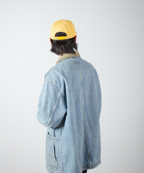 RACAL（ラカル）の「RACAL EMB Unstructured 5panel Snap-Back / ラカルロゴ刺繍アンストラクチャード5パネルキャップ（キャップ・メンズ・ブラック・FREE）」の6枚目の写真