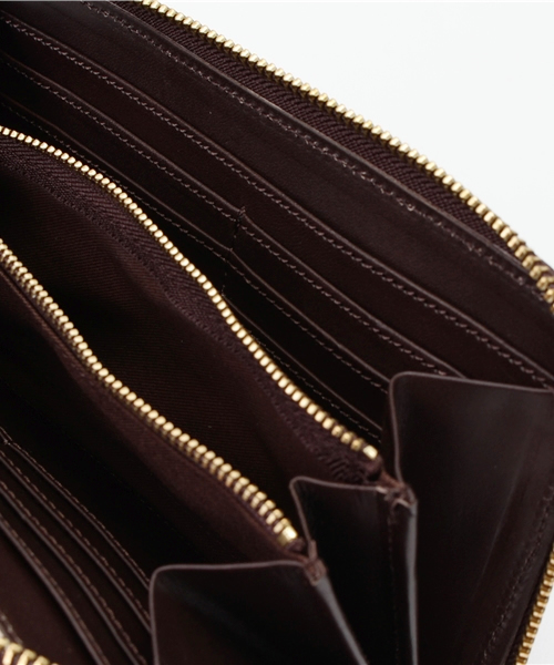 moani（モアニ）の「【moani/モアニ】プエブロレザーラウンド長財布（財布・メンズ・カーキ/ブラウン/キャメル/ブラック/グレー・FREE）」の12枚目の写真