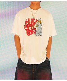 youthbath（ユースバース）の「MONSTER GRAPHIC T-SHIRT_WHITE（Tシャツ/カットソー）」