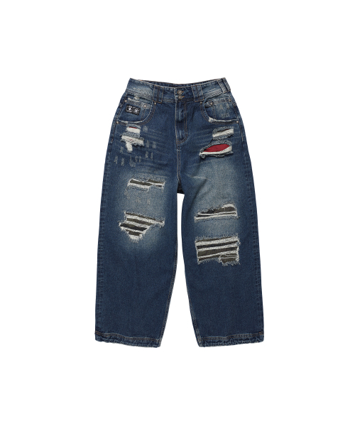 OPUS 0012(オーパス0012)の「Op. 09 SCARFACE DENIM PANTS INDIGO(デニムパンツ・レディース・その他・SMALL/MEDIUM/LARGE)」の5枚目の写真