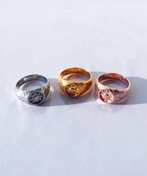 sunrise ring/【ハワイアンジュエリー】【サージカルステンレス】【金属アレルギー対応】【IRIEBEACH / アイリービーチ】つけっぱなしOK