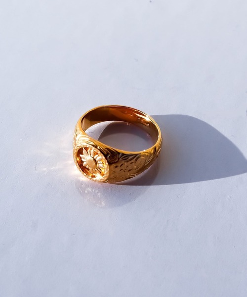 IRIEBEACH（アイリービーチ）の「sunrise ring/【ハワイアンジュエリー】【サージカルステンレス】【金属アレルギー対応】【IRIEBEACH / アイリービーチ】つけっぱなしOK（リング・レディース・ゴールド/ピンク/シルバー・19号/17号/11号/7号/15号/21号/13号/9号）」の4枚目の写真