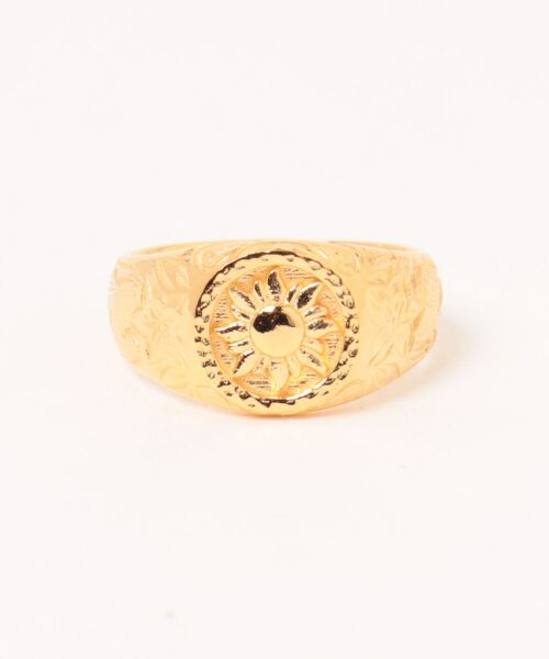 IRIEBEACH（アイリービーチ）の「sunrise ring/【ハワイアンジュエリー】【サージカルステンレス】【金属アレルギー対応】【IRIEBEACH / アイリービーチ】つけっぱなしOK（リング・レディース・ゴールド/ピンク/シルバー・19号/17号/11号/7号/15号/21号/13号/9号）」の9枚目の写真