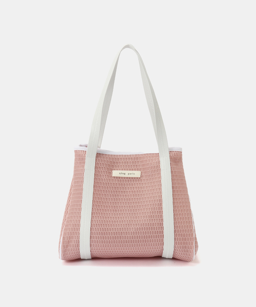 IENA（イエナ）の「qbag paris/キューバッグ パリ NEST ZIP M バッグ（トートバッグ・レディース・ライトグリーン/ピンク/レッド/ブルー・FREE）」の4枚目の写真