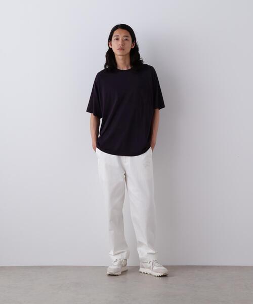 Y(ワイ)の「Y / 13oz ORGANIC COTTON DENIM ADJUSTER TROUSER(その他パンツ・メンズ・ネイビー/ホワイト・MEDIUM/SMALL/LARGE)」の3枚目の写真