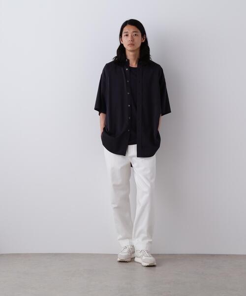Y(ワイ)の「Y / 13oz ORGANIC COTTON DENIM ADJUSTER TROUSER(その他パンツ・メンズ・ネイビー/ホワイト・MEDIUM/SMALL/LARGE)」の4枚目の写真