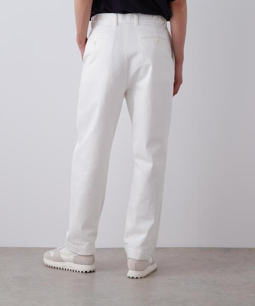 Y(ワイ)の「Y / 13oz ORGANIC COTTON DENIM ADJUSTER TROUSER(その他パンツ・メンズ・ネイビー/ホワイト・MEDIUM/SMALL/LARGE)」の7枚目の写真