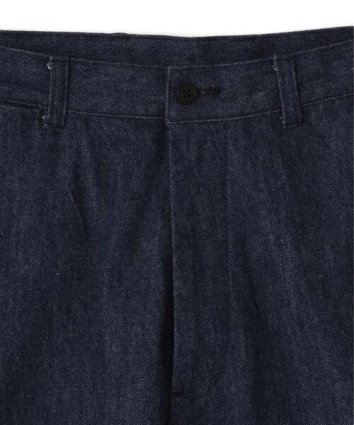 Y(ワイ)の「Y / 13oz ORGANIC COTTON DENIM ADJUSTER TROUSER(その他パンツ・メンズ・ネイビー/ホワイト・MEDIUM/SMALL/LARGE)」の15枚目の写真