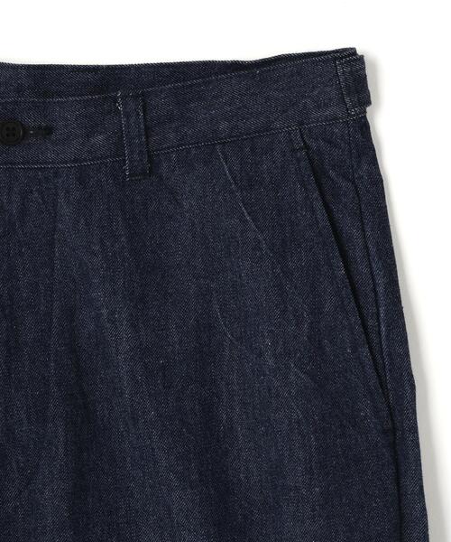 Y(ワイ)の「Y / 13oz ORGANIC COTTON DENIM ADJUSTER TROUSER(その他パンツ・メンズ・ネイビー/ホワイト・MEDIUM/SMALL/LARGE)」の16枚目の写真