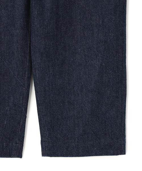 Y(ワイ)の「Y / 13oz ORGANIC COTTON DENIM ADJUSTER TROUSER(その他パンツ・メンズ・ネイビー/ホワイト・MEDIUM/SMALL/LARGE)」の17枚目の写真