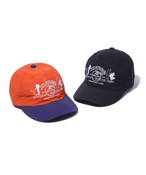 XLARGE(エクストララージ)の「PRODUCTION LOGO CAP(キャップ・メンズ・オレンジ/ブラック・ONE SIZE)」の3枚目の写真