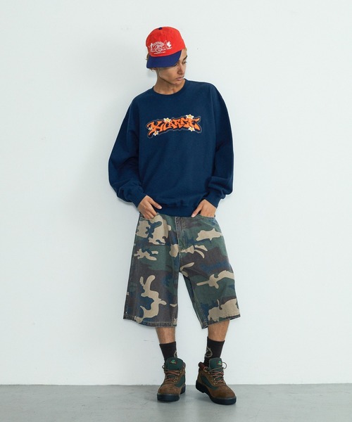XLARGE(エクストララージ)の「PRODUCTION LOGO CAP(キャップ・メンズ・オレンジ/ブラック・ONE SIZE)」の6枚目の写真