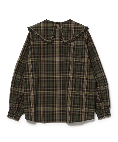 BEAMS HEART(ビームスハート)の「チビフリル 襟 シャツ(シャツ/ブラウス・レディース・ブラック/その他/オフホワイト・FREE)」の16枚目の写真