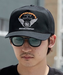 BRIXTON | BRIXTON/ブリクストン LEEWAY MP TRUCKER HAT トラッカーキャップ メッシュキャップ スナップバック フロント刺繍 通気性 メンズ レディース 2026年 夏 夏服(キャップ)
